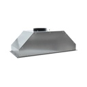 Cappa sottopensile 52 cm inox classe D