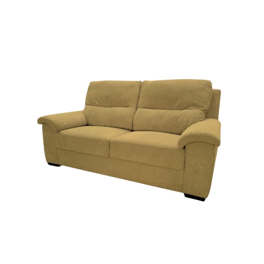 Divano 2 posti senape 200x90x105 cm