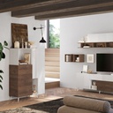 Contenitore bianco lucido 81x154x42 cm