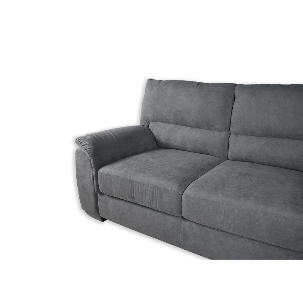 Divano 2 posti antracite 158x90x100