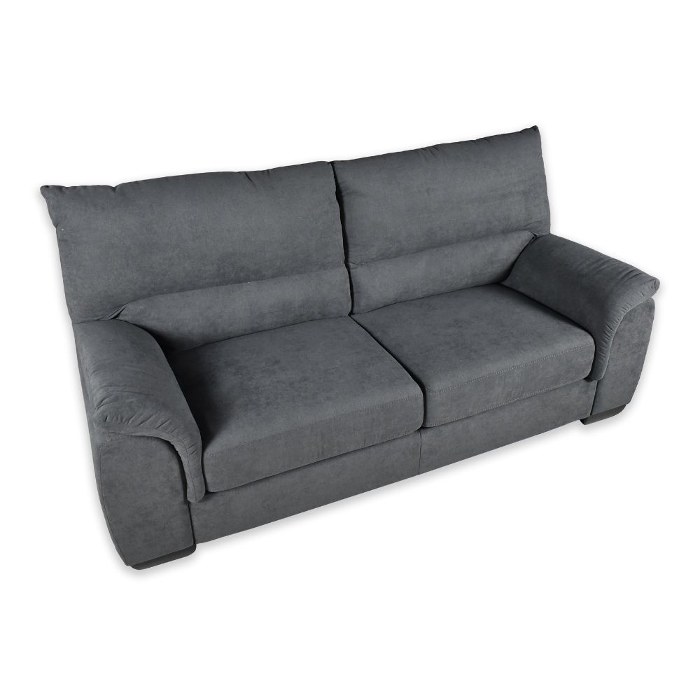 Divano 3 posti antracite 198x90x100 cm