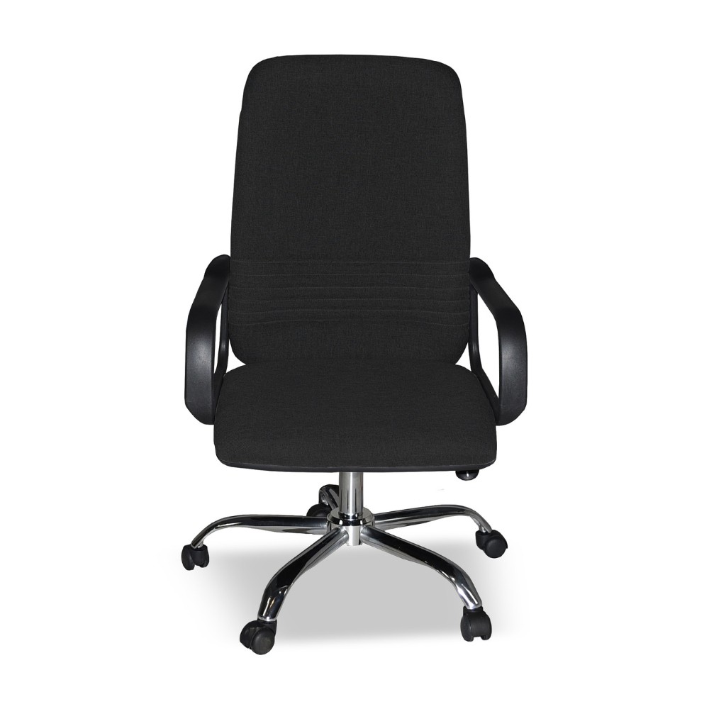 Poltrona ufficio nera 65x49.5 cm