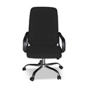 Poltrona ufficio nera 65x49.5 cm