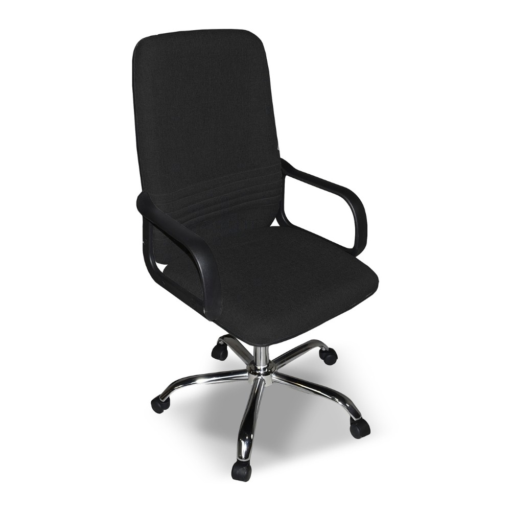 Poltrona ufficio nera 65x49.5 cm