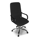 Poltrona ufficio nera 65x49.5 cm