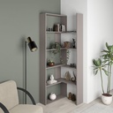 Libreria angolare estensibile 72x22x200 cm