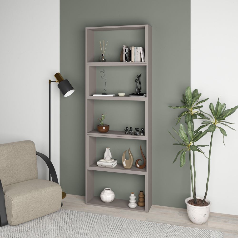 Libreria angolare estensibile 72x22x200 cm