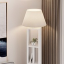 Lampada da terra 45x45x163,5 cm beige
