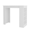 Tavolo alto bianco 117x54x101.8 cm