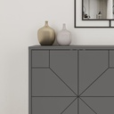 Madia antracite 123x35x77,4 cm