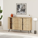 Madia rovere 123x35x77,4 cm