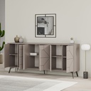 Madia 6 183 x 35 x 77,4 cm light mocha