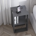 Tavolino comodino antracite 55x30x34