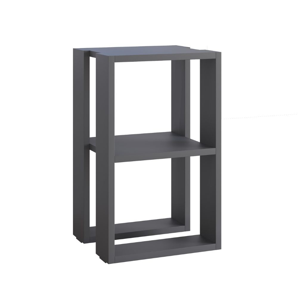 Tavolino comodino antracite 55x30x34