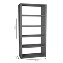Libreria noce 90 x 33.8 x 210 cm