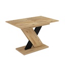 Tavolo allungabile rovere 120x75x76 cm