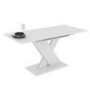 Tavolo allungabile bianco 120x75x76