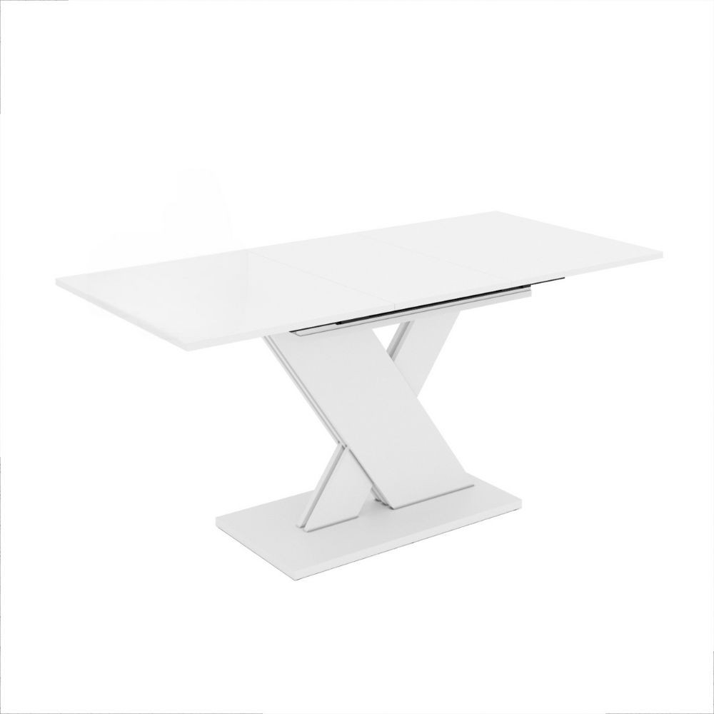 Tavolo allungabile bianco 120x75x76