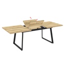 Tavolo allungabile rovere 170x90x75 cm
