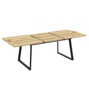 Tavolo allungabile rovere 170x90x75 cm
