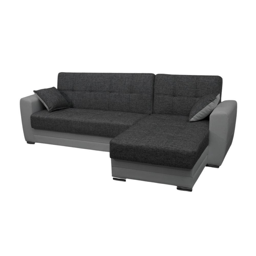 Divano letto grigio 113x225