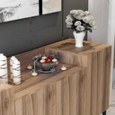 Madia noce 160x42x75