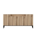 Madia noce 160x42x75
