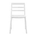 Sedia polipropilene 47x47,5x79 cm bianca