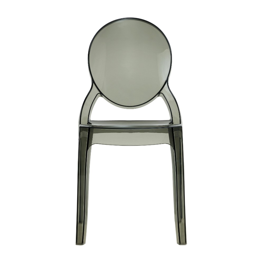 Sedia ematite 44x55x90 cm fumè