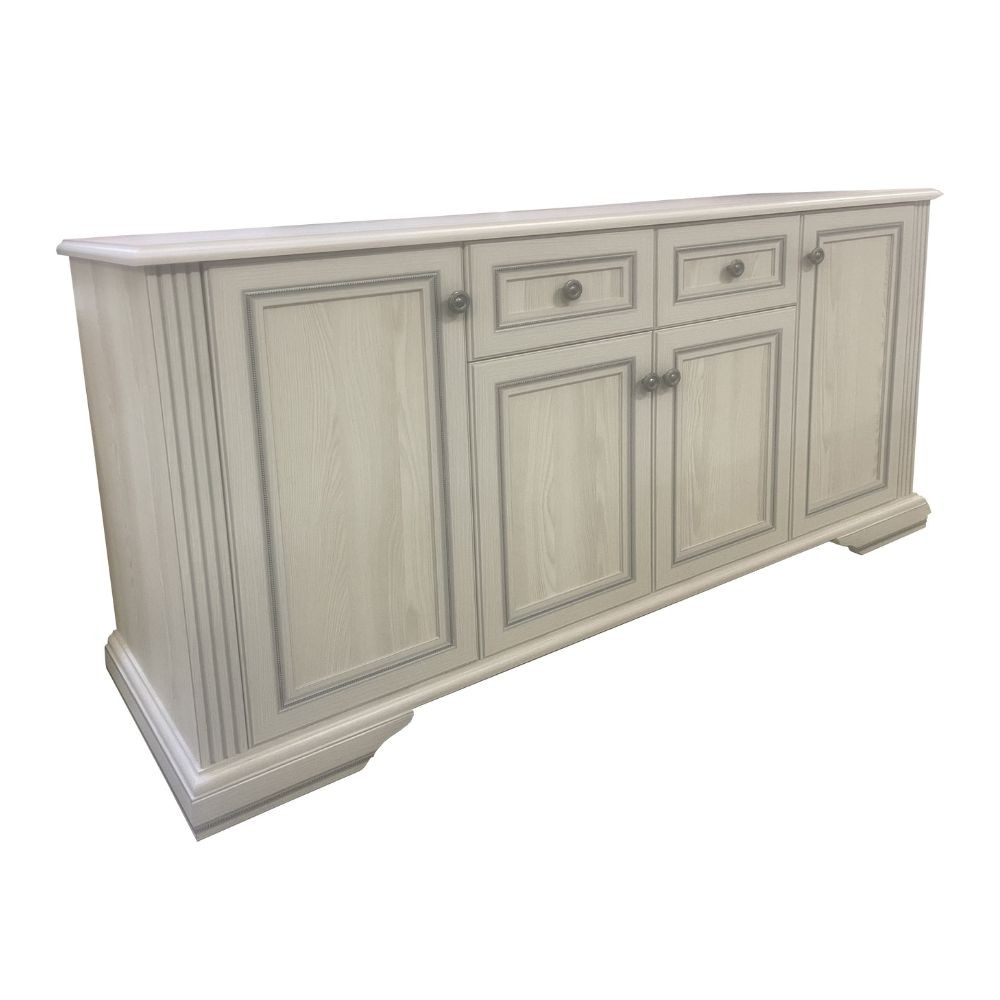 Madia bianca 178.5x45x93.5 cm