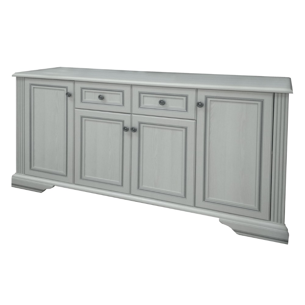 Madia bianca 178.5x45x93.5 cm