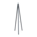 Lampada da terra 20x40 cm paralume nero