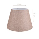 Lampada da tavolo beige 21x30 cm