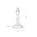 Lampada da tavolo beige 21x30 cm