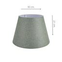 Lampada da tavolo verde 21x30 cm