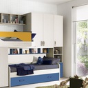 Cameretta soppalco 398,4x94,5x245,3 cm