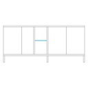 Madia 86x210x43