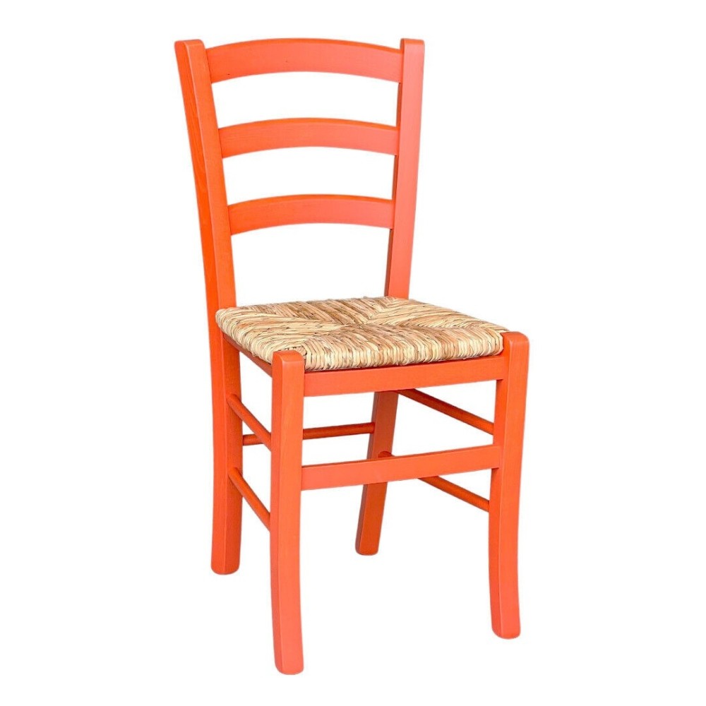 Sedia anilina arancio 41x42x88 cm