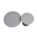 Tavolo salotto rotondo 50x45 H e 70x40 H