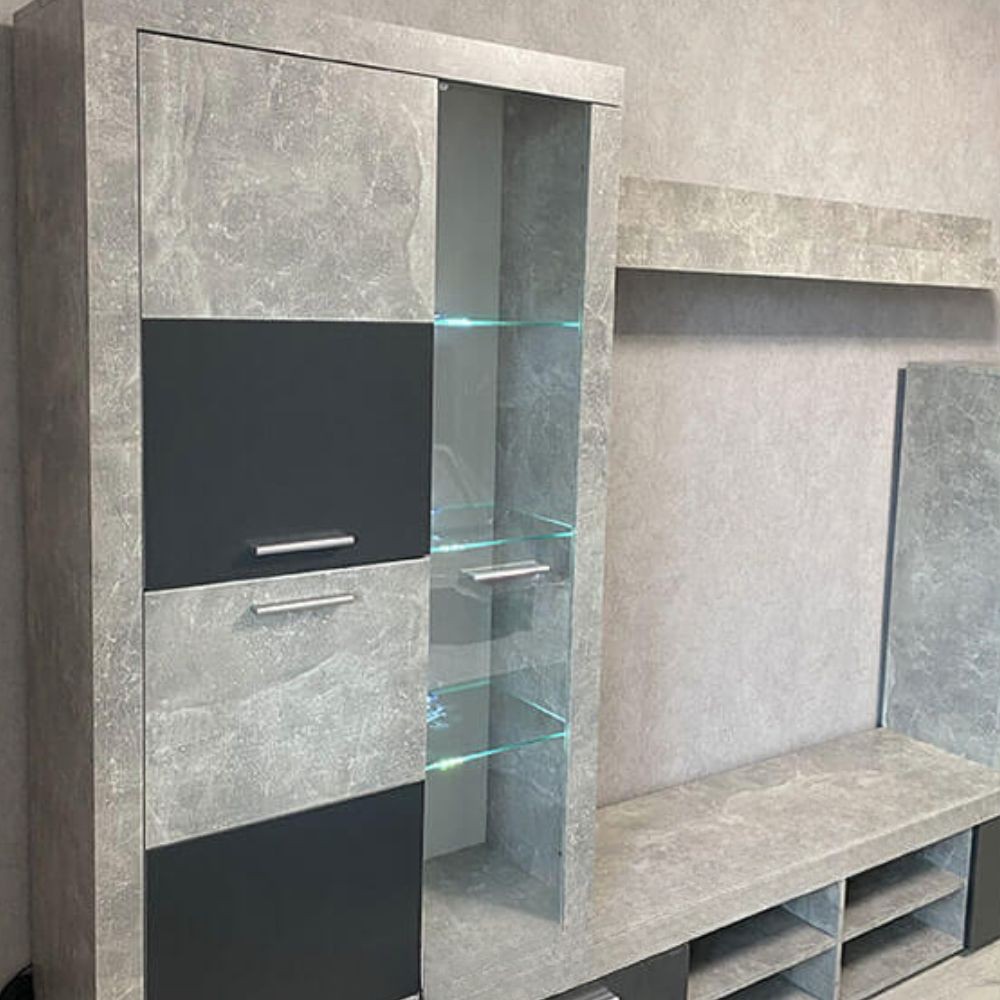 Parete attrezzata 300x40x190