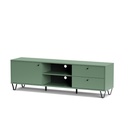 Porta tv verde 182x40x55.10 cm