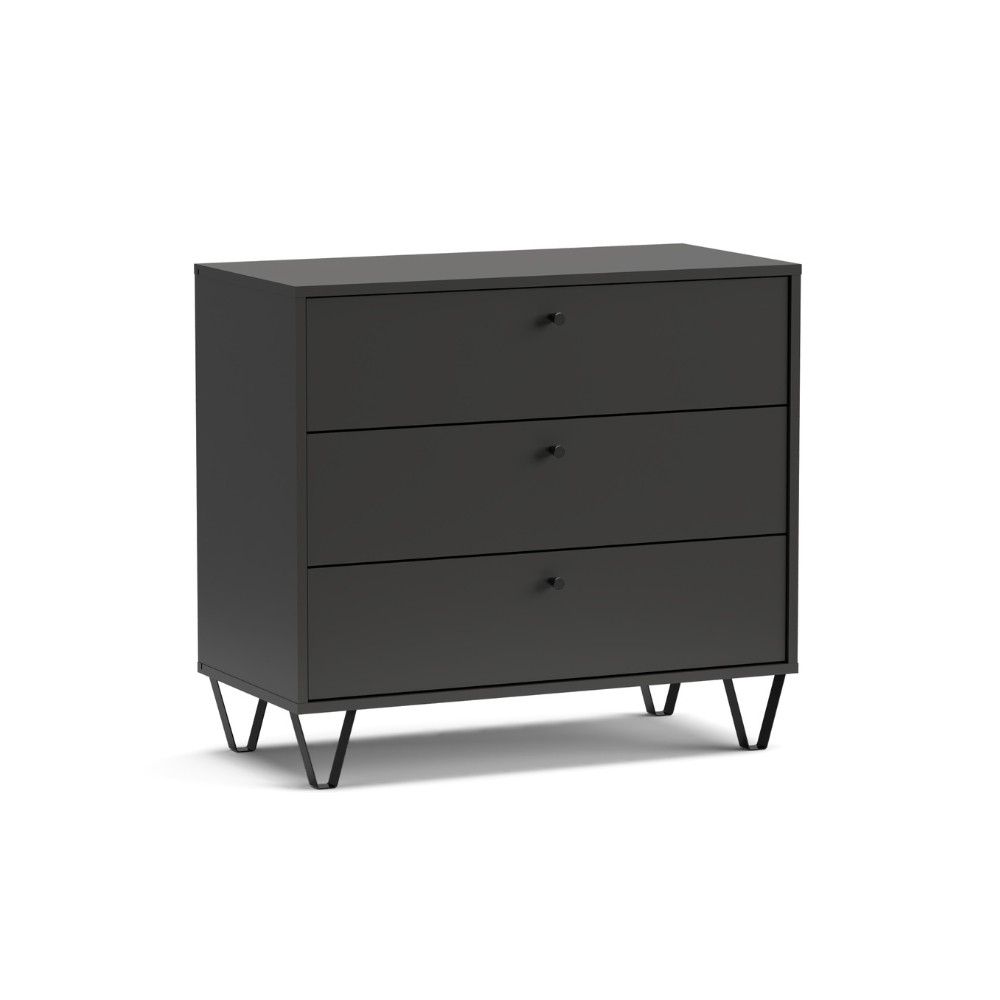 Cassettiera antracite 83.60x40x75.2 cm