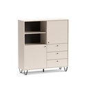Credenza cashmere 123.6x40x135.2 cm