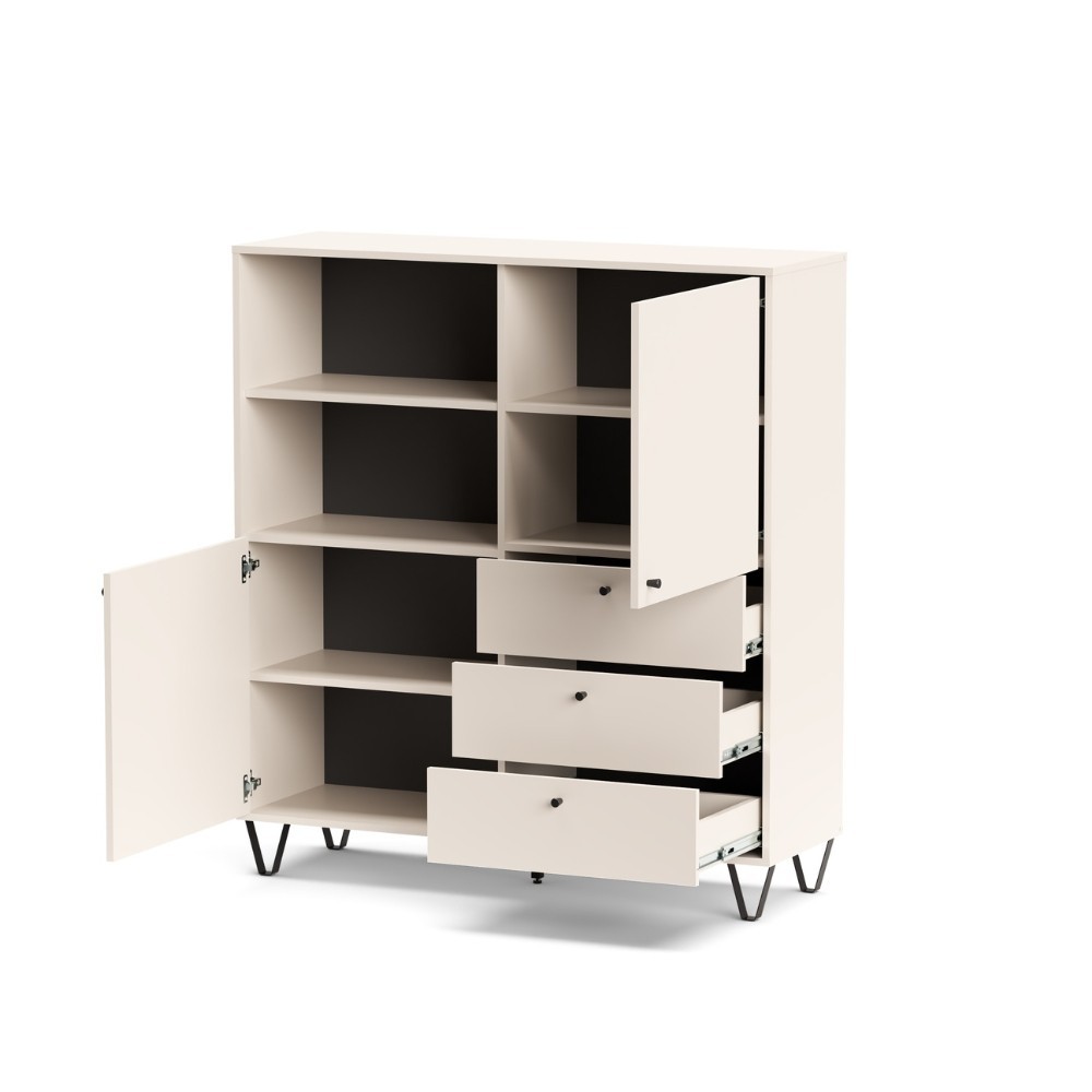 Credenza cashmere 123.6x40x135.2 cm
