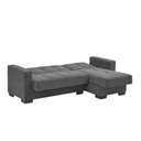 Divano letto con penisola 240x107x99 cm