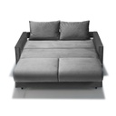 Divano letto grigio 164x111x90 cm