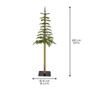 Albero di natale verde 180x41 cm