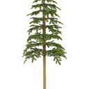 Albero di natale verde 180x41 cm