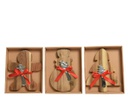 Tagliere formaggi legno acacia 5x12 cm