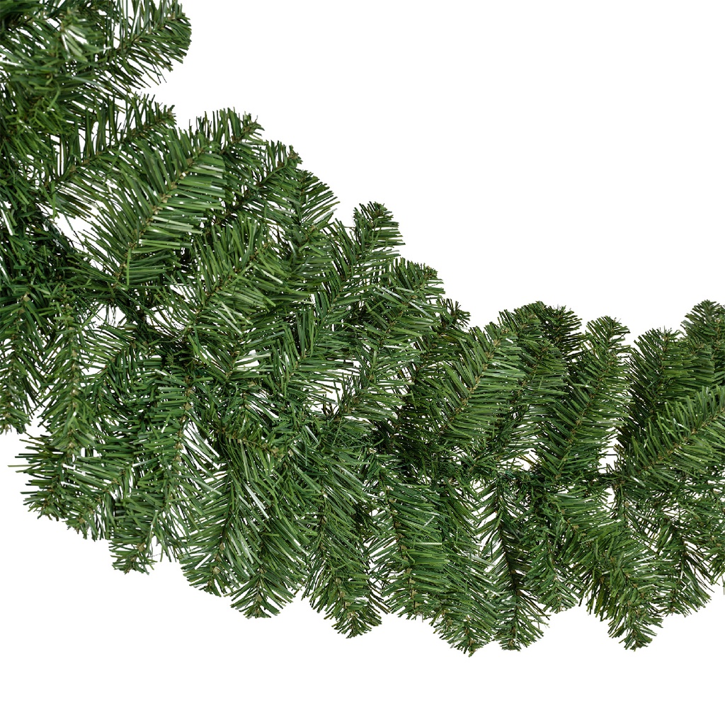 Ghirlanda imperiale verde 270x12 cm